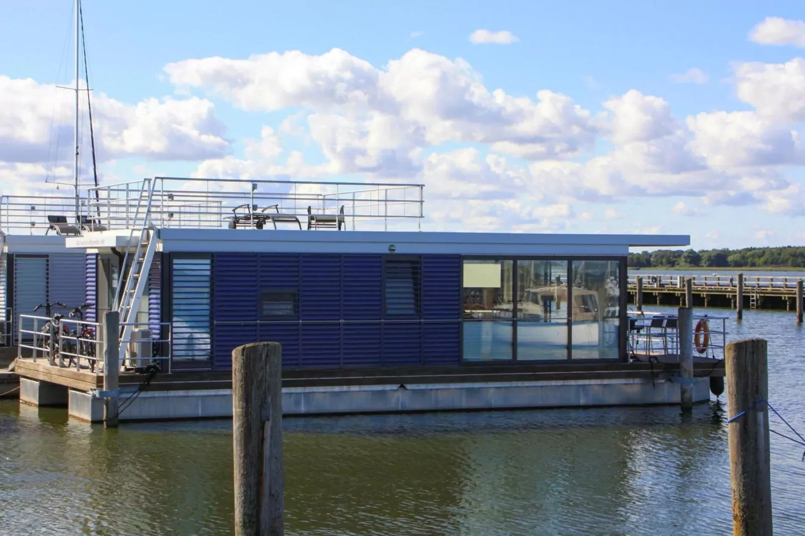 Houseboat Floating House "Luisa", Ribnitz-Damgarten-Luisa, 44 qm-Areas summer 5km