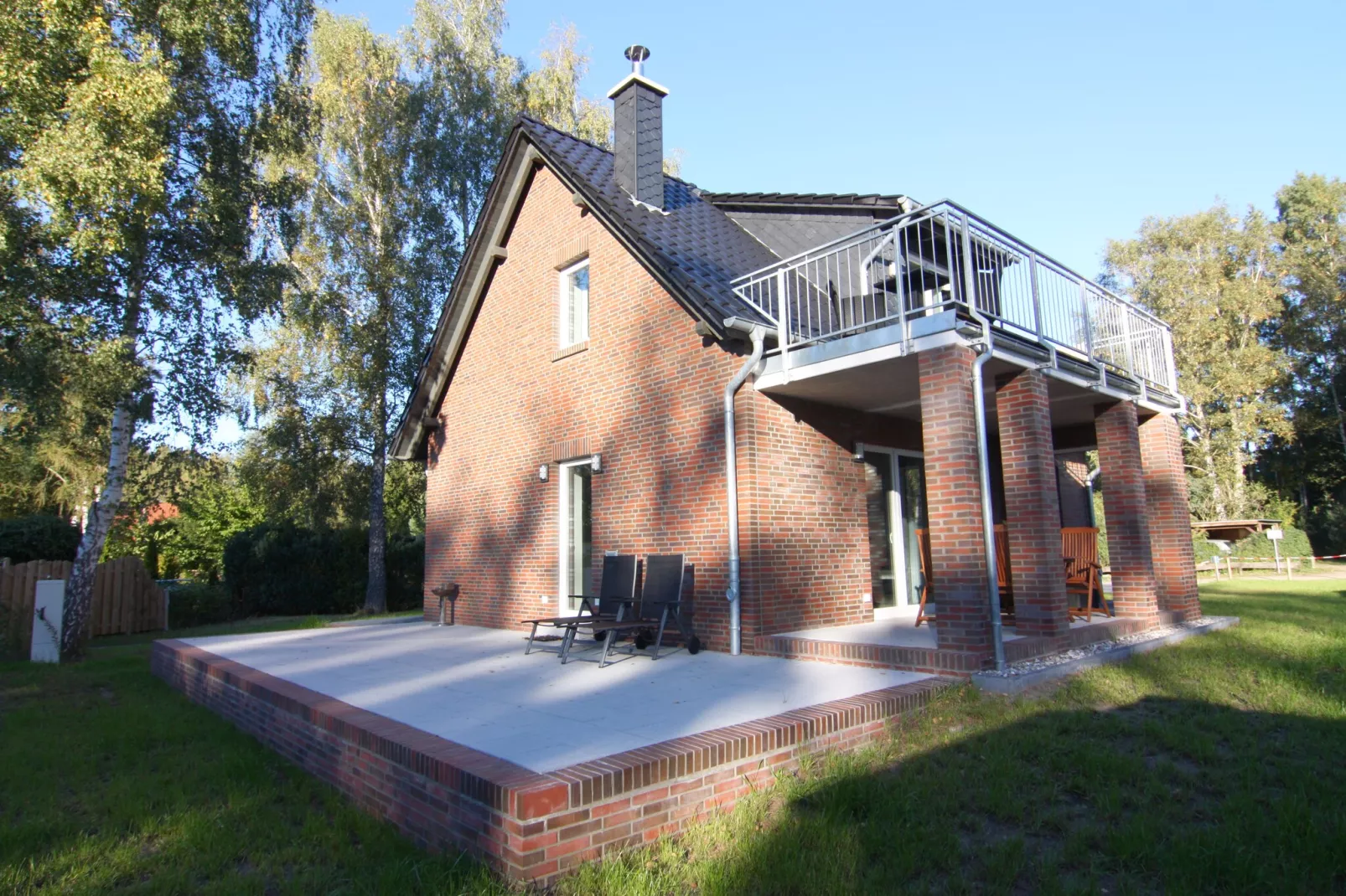 Ferienhaus in Trassenheide-Terrace balcony