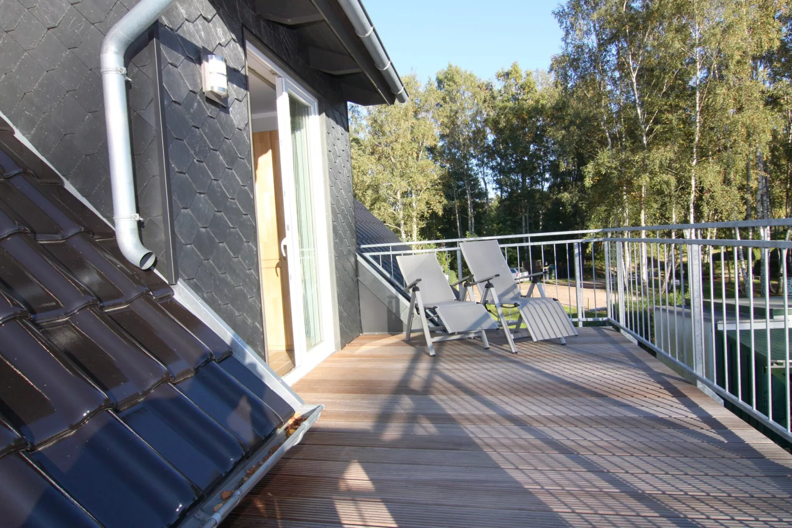 Ferienhaus in Trassenheide-Terrace balcony