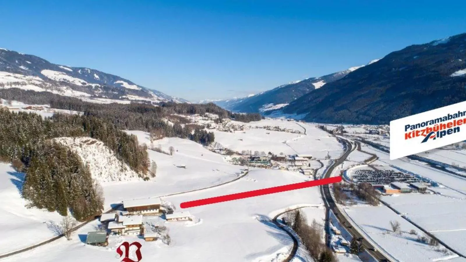 Peilberg-Gebiet Winter 5 km