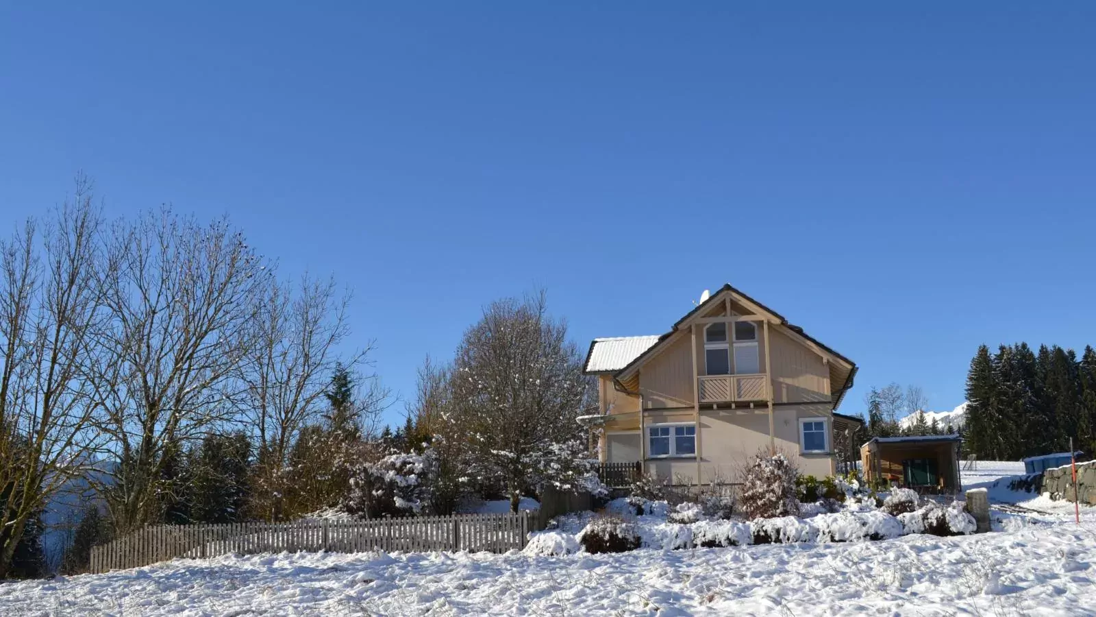 Landhaus St Georgen im Gailtal-Exterior winter