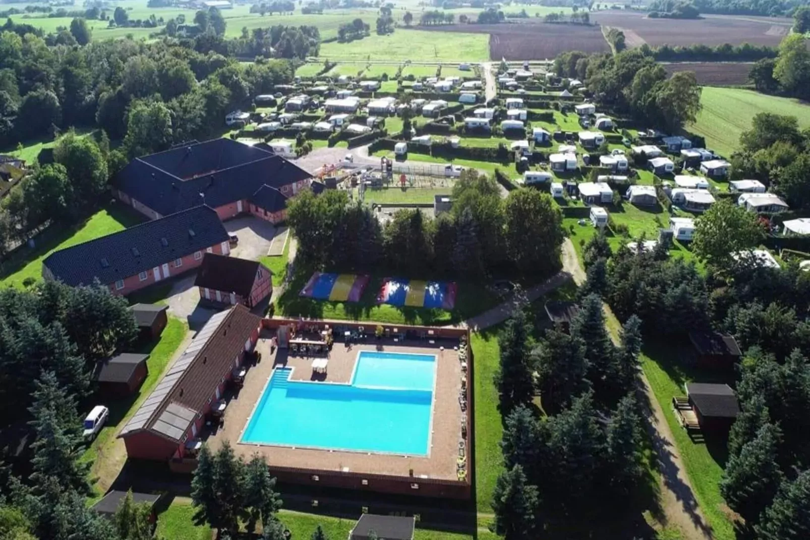 Poollejlighed til 4 personer-Vue sur l'eau