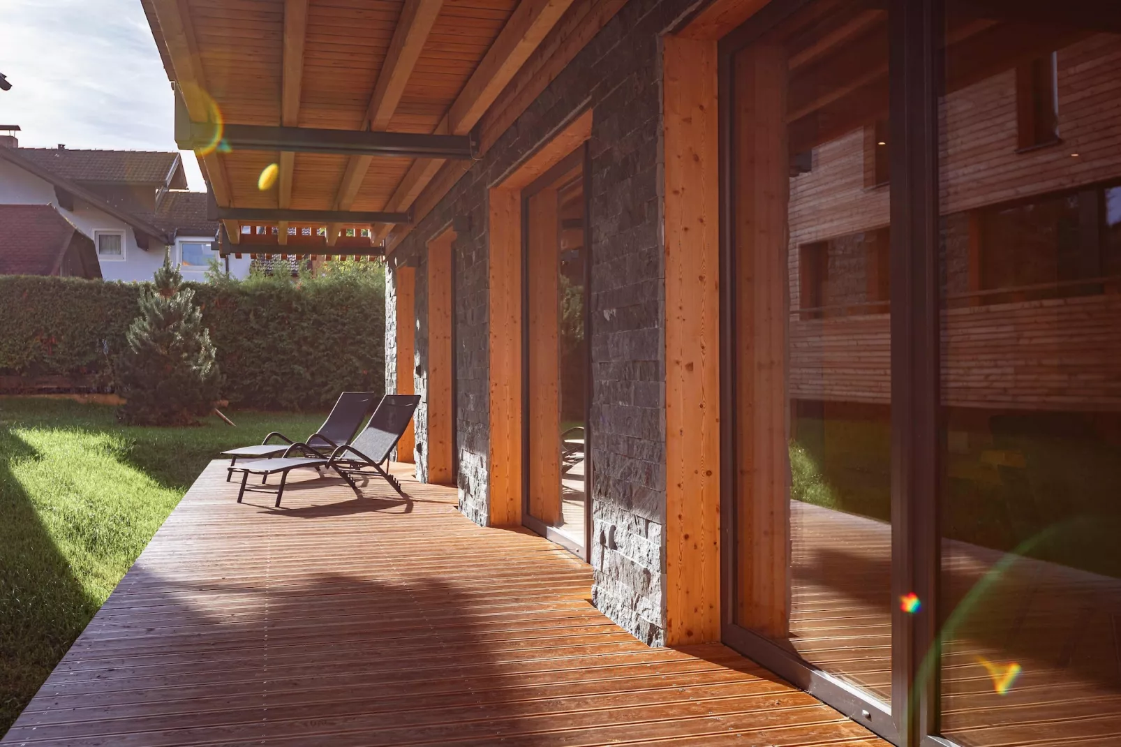 Kreischberg Pool Villen 4a-Terrassenbalkon