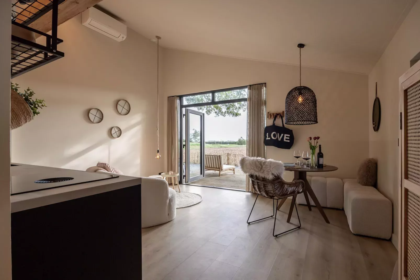 Het Hofje Gapinge-Living room