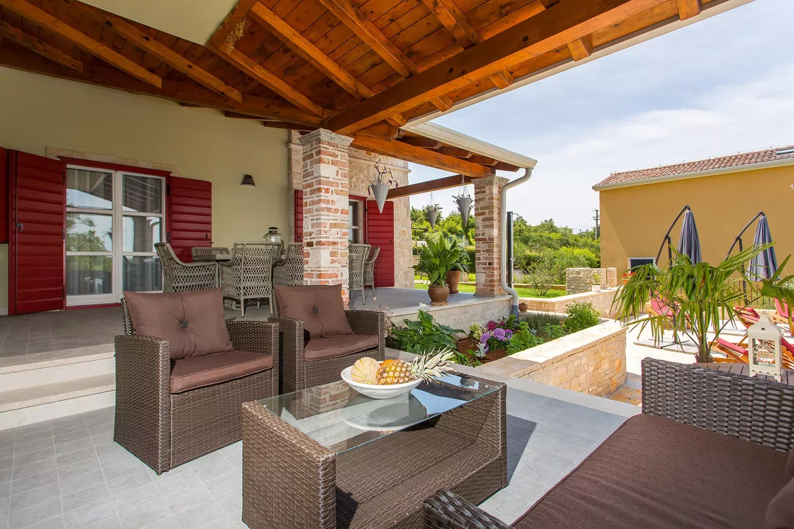 Villa Stupenda-Terrasse