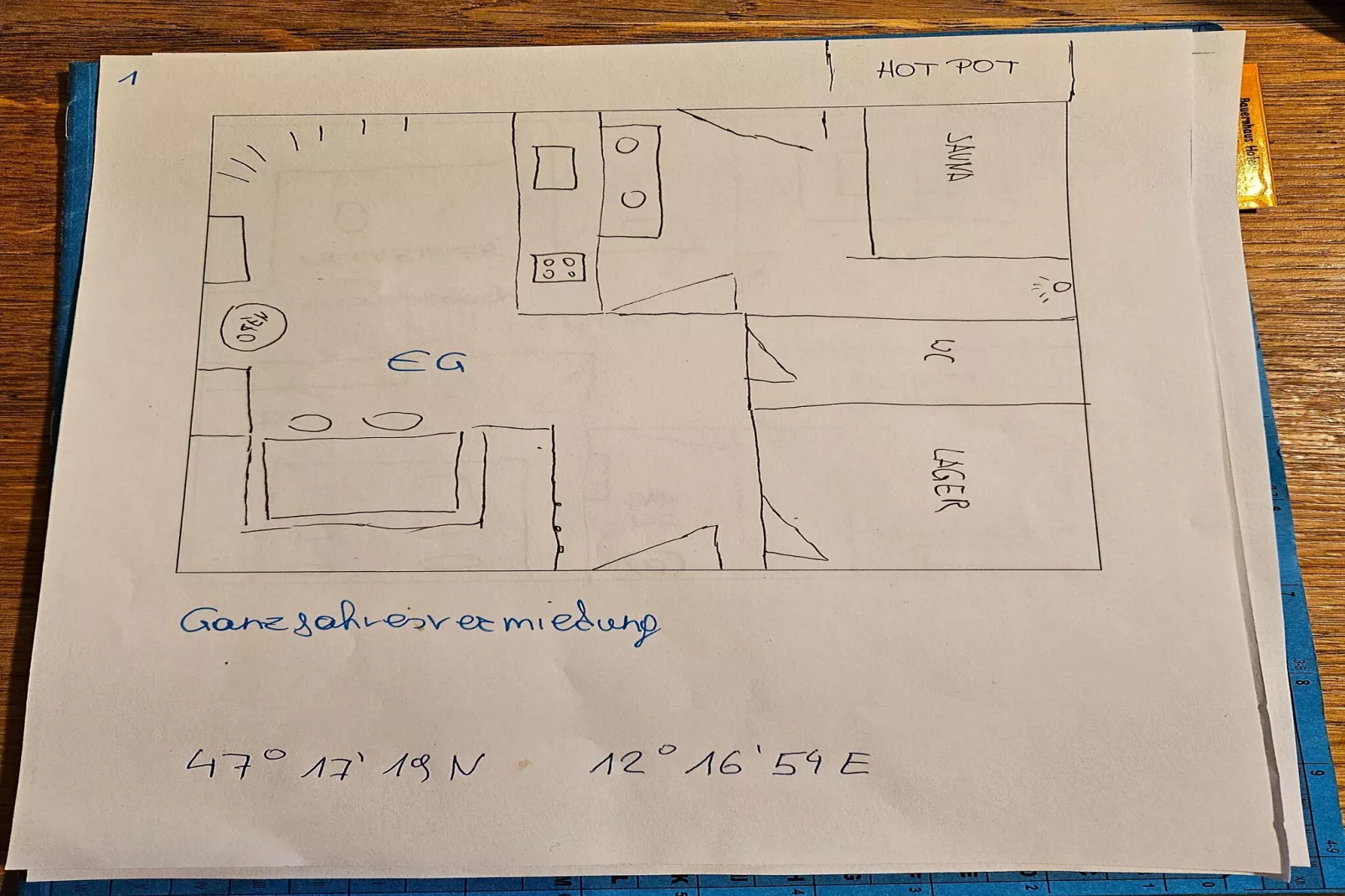 Jagahütte Bramberg-Floor plan
