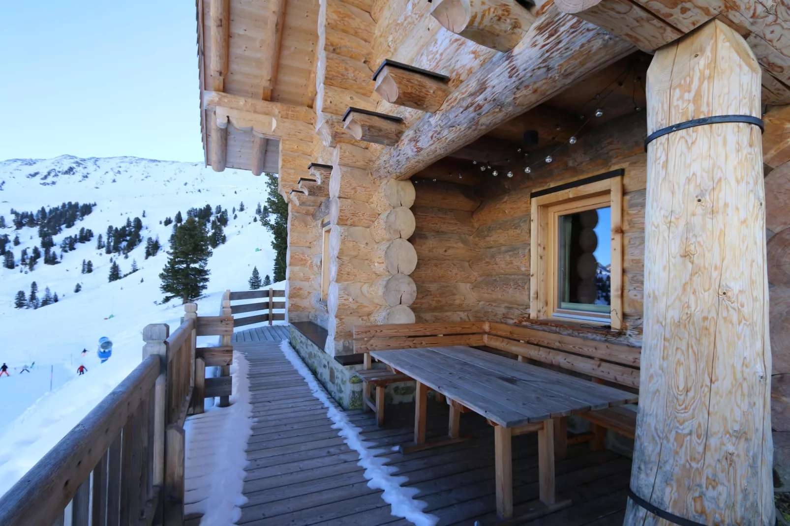Jagahütte Bramberg-Terrace balcony