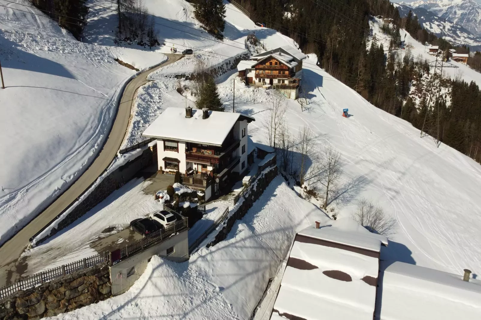 Ferienwohnung Ramona-Exterior winter
