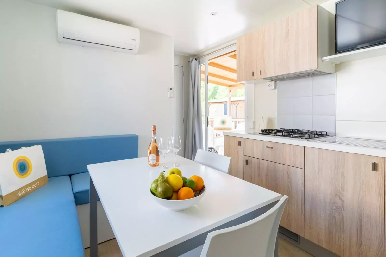 Rimini Family Village Viserba Rimini - Lodge 4 plus 1 pax-Esszimmer
