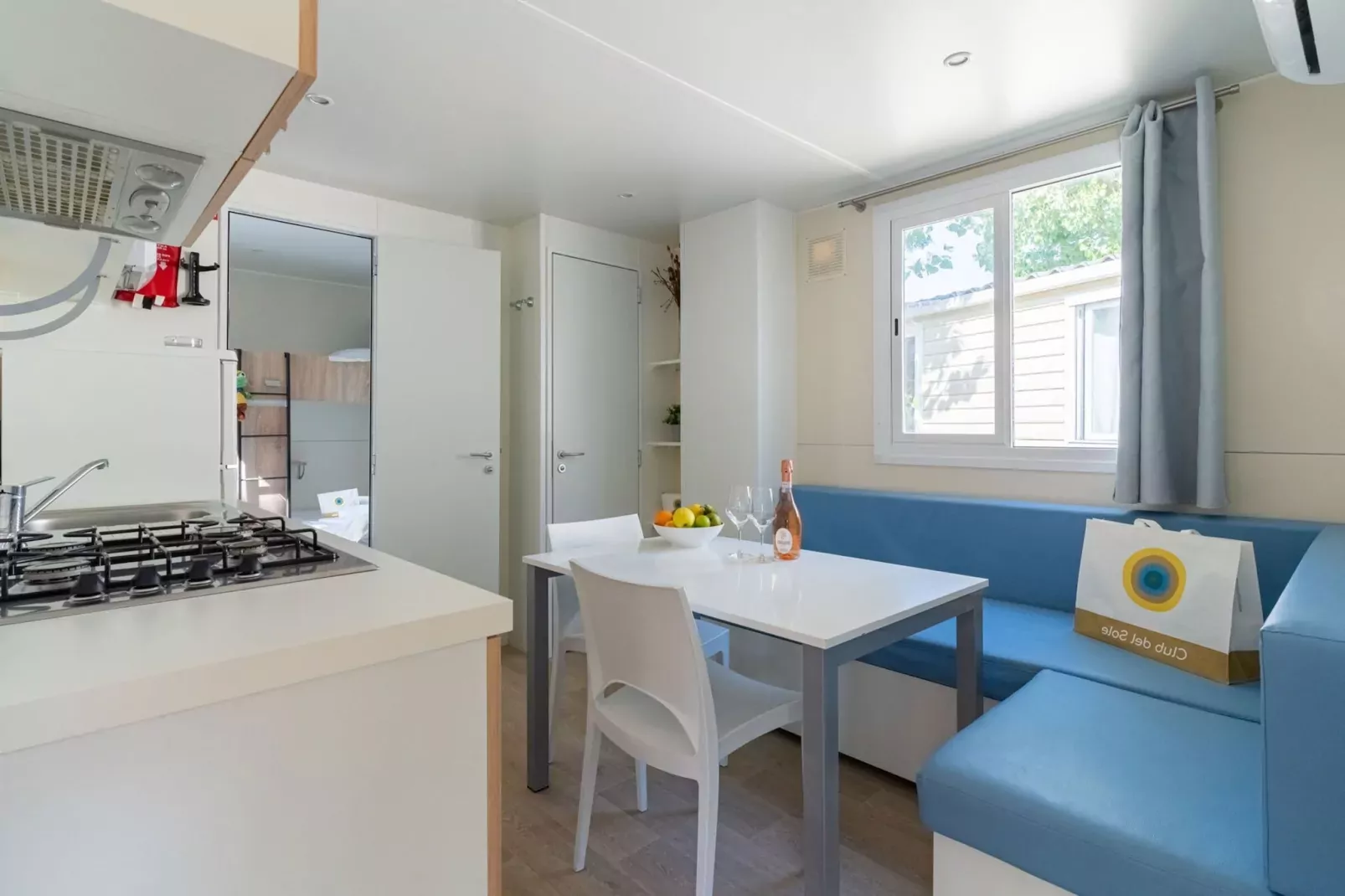 Rimini Family Village Viserba Rimini - Lodge 4 plus 1 pax-Esszimmer