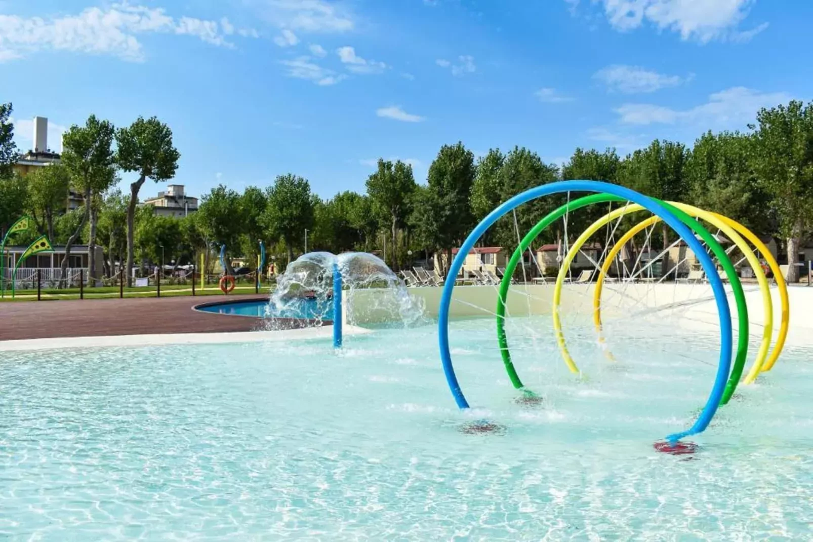 Rimini Family Village Viserba Rimini - Lodge Superior 6 pax-Schwimmbad
