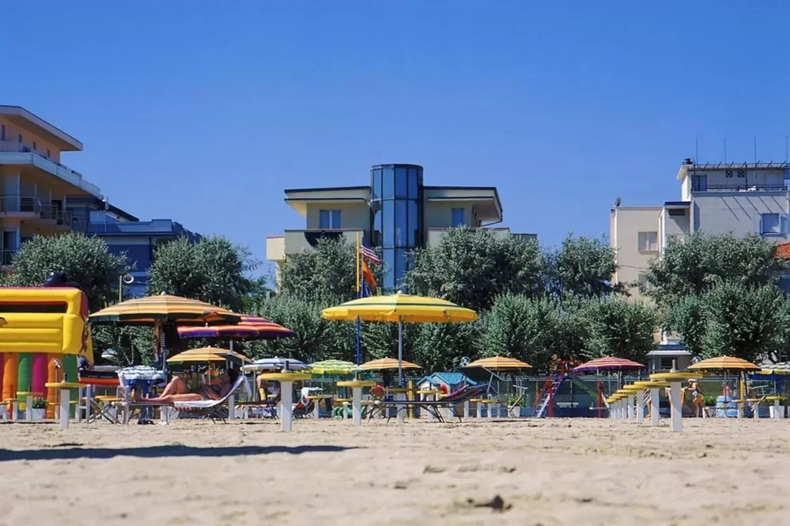 Rimini Family Village Viserba Rimini - Lodge Superior 6 pax-Gebiete Sommer 20 km
