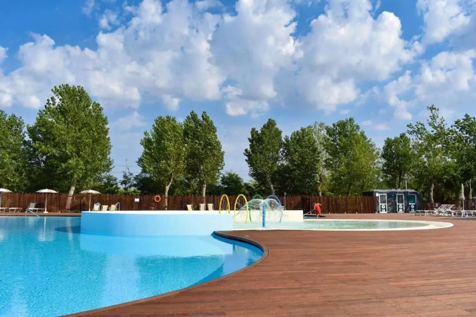 Rimini Family Village Viserba Rimini - Lodge Superior 6 pax-Schwimmbad