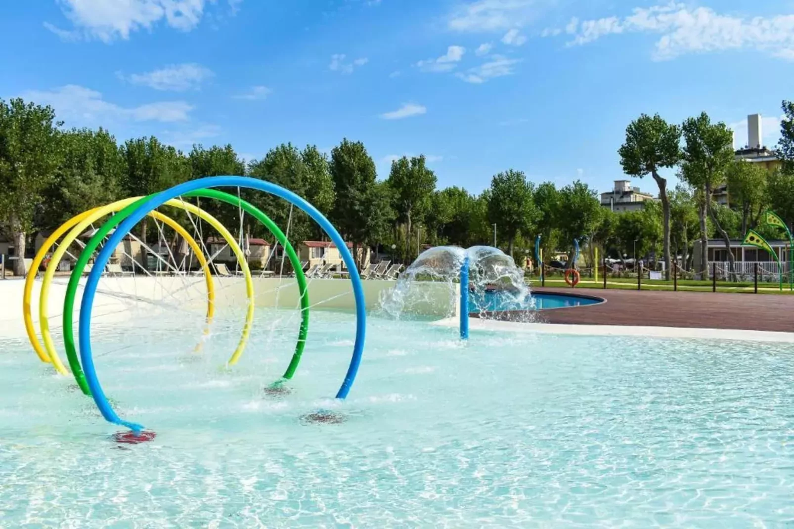 Rimini Family Village Viserba Rimini - Lodge Superior 6 pax-Schwimmbad