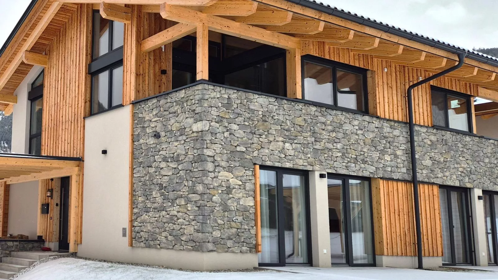 Almchalet Alpenglück-Außenbereich Winter