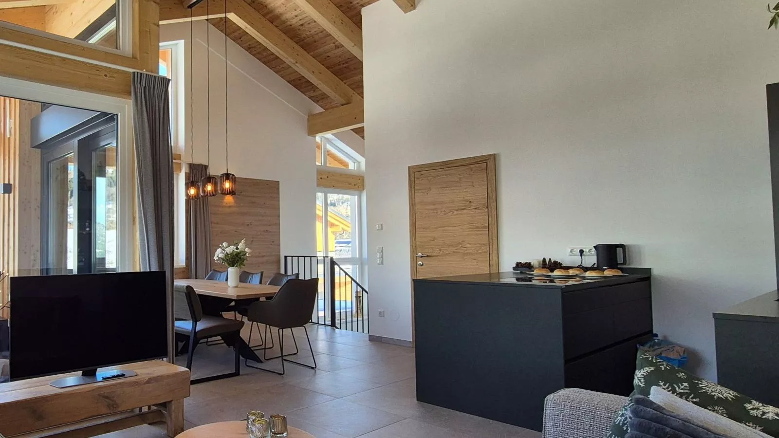 Almchalet Alpenglück-Wohnzimmer