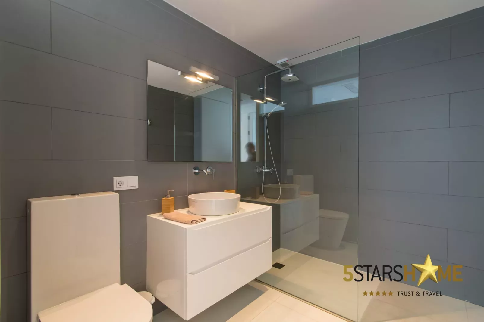 Barcares Suit, Villa 5StarsHome Mallorca-Salle de bain
