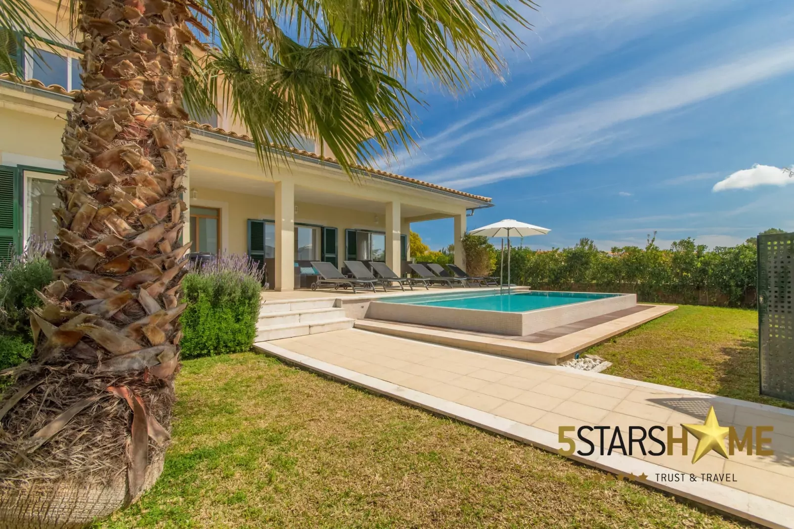Brisa de Mar 1, Villa 5StarsHome Mallorca-Gärten Sommer