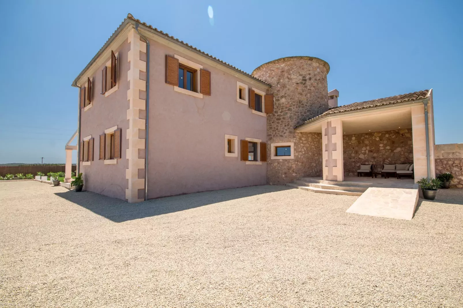 Es Moli d'en Sion, Villa-Finca 5StarsHome Mallorca-Außenbereich Sommer