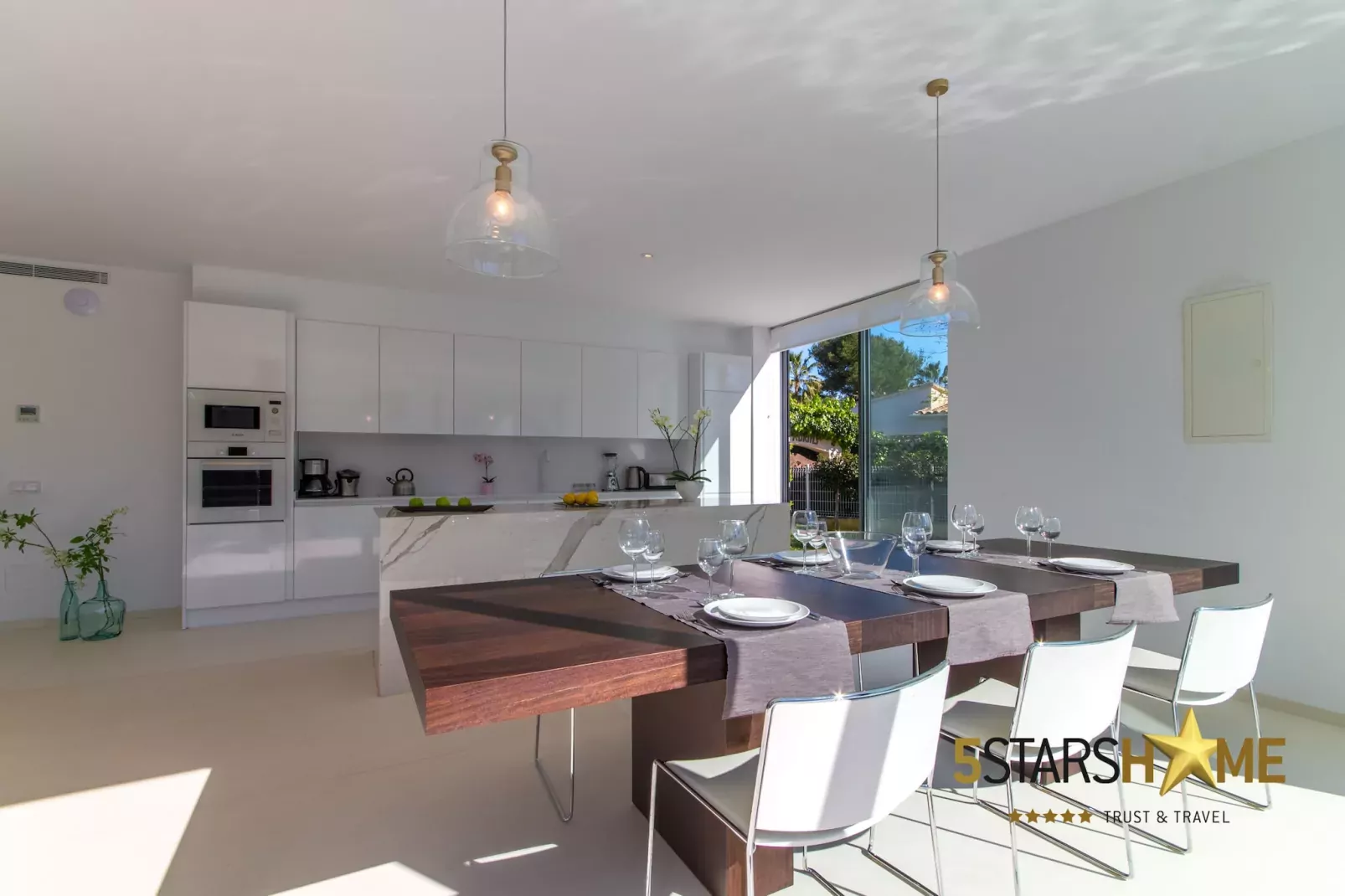 La Pau de Mar, Villa 5StarsHome Mallorca-Salle à manger
