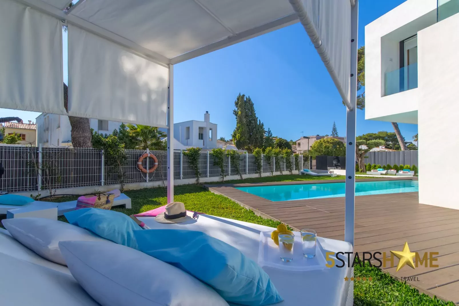 La Pau de Mar, Villa 5StarsHome Mallorca-Balcon-terrasse
