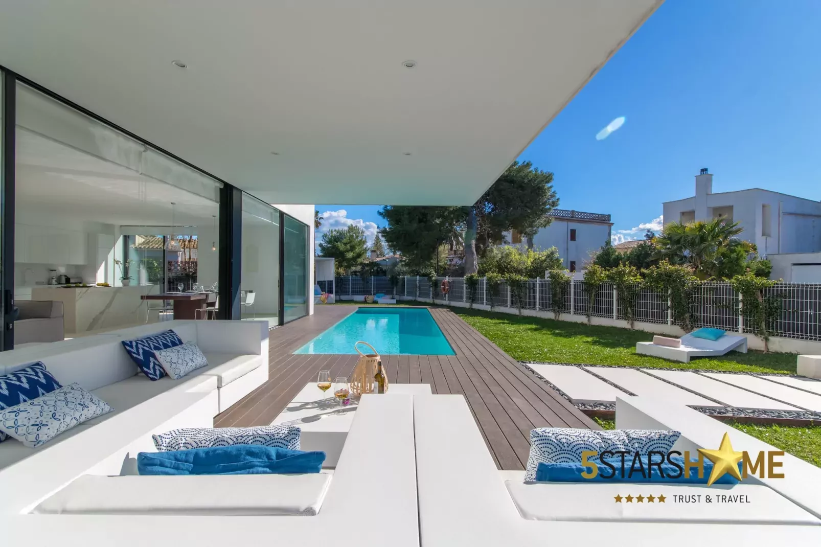 La Pau de Mar, Villa 5StarsHome Mallorca-Terrasse