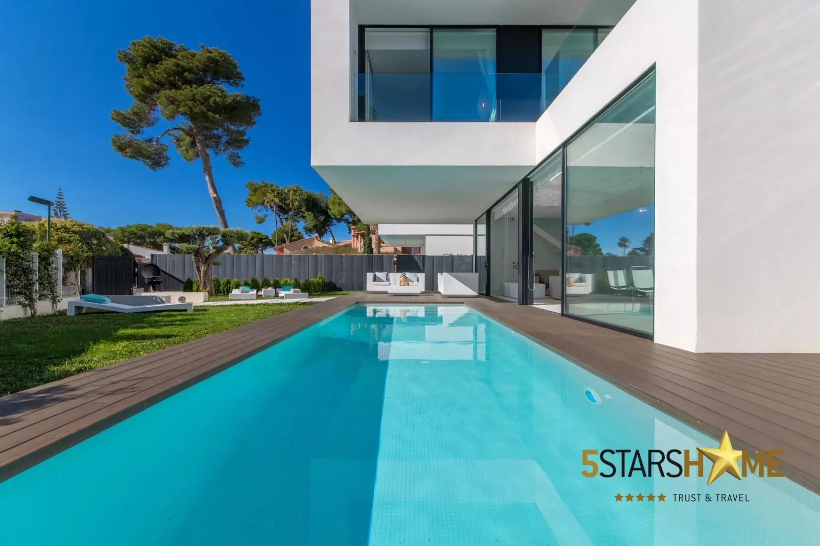 La Pau de Mar, Villa 5StarsHome Mallorca-Terrasse