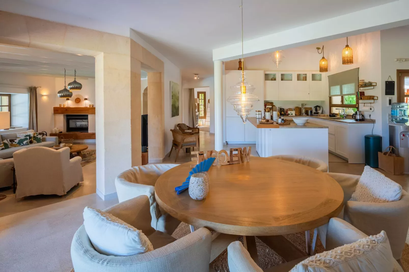 Peroia, Villa 5StarsHome Mallorca-Salle à manger