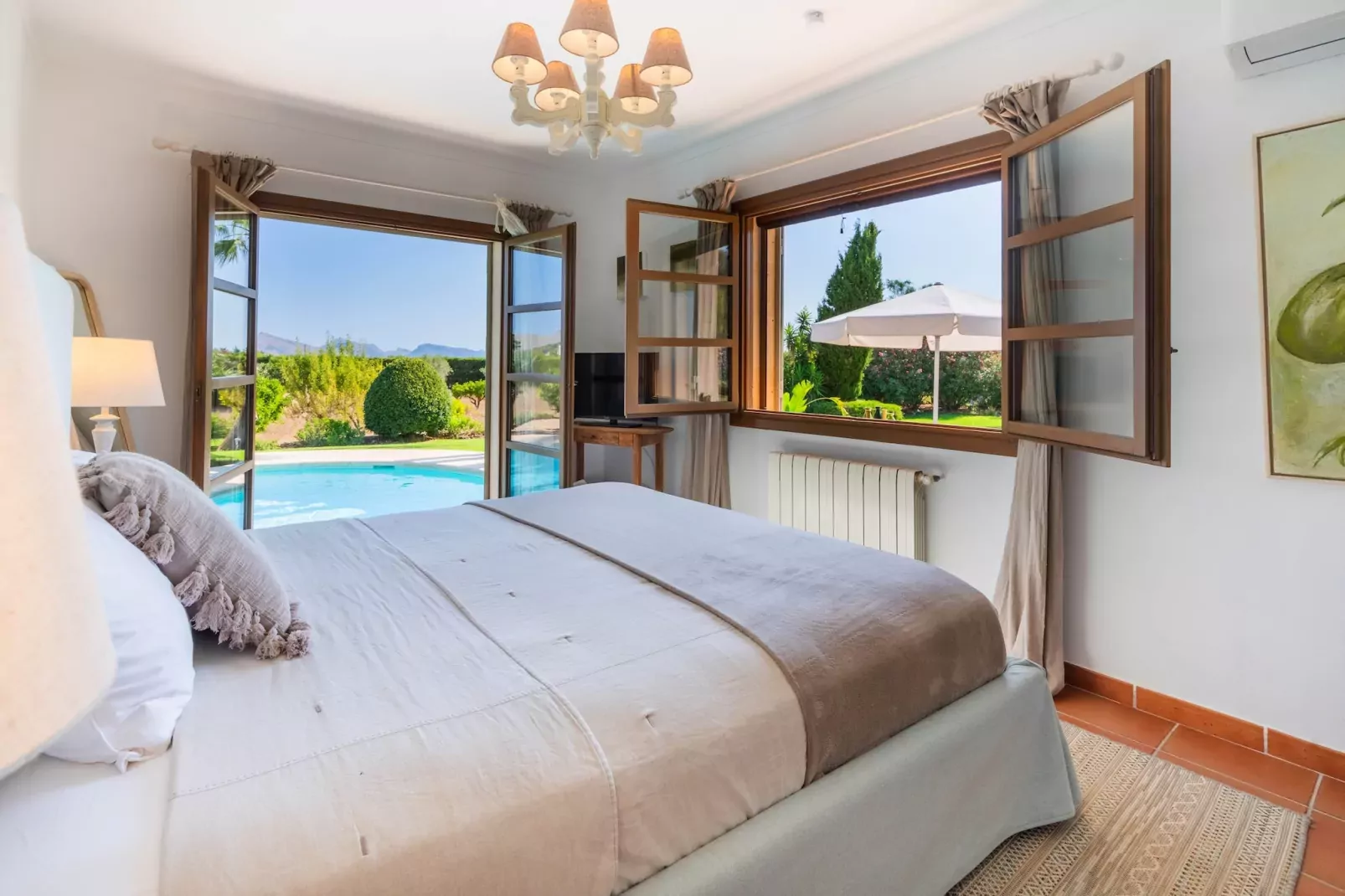 Peroia, Villa 5StarsHome Mallorca-Chambre