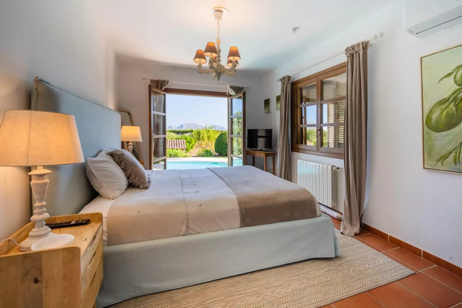 Peroia, Villa 5StarsHome Mallorca-Chambre