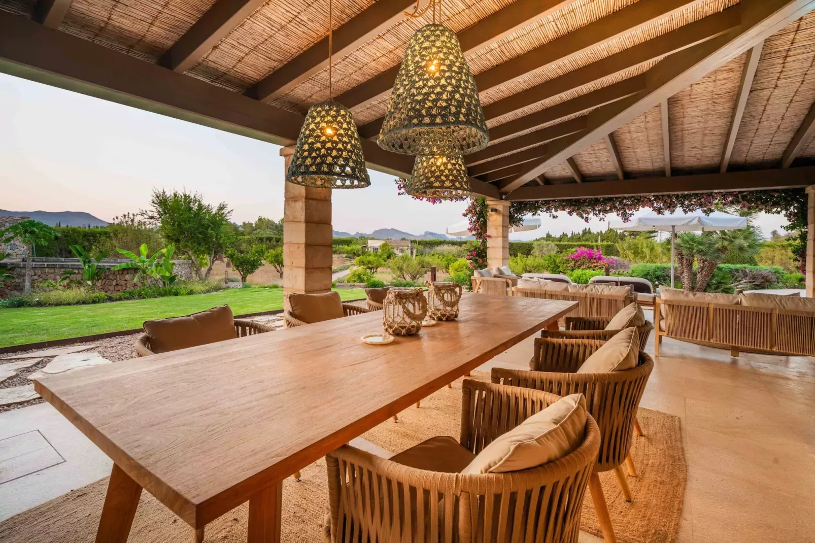 Peroia, Villa 5StarsHome Mallorca-Terrasse