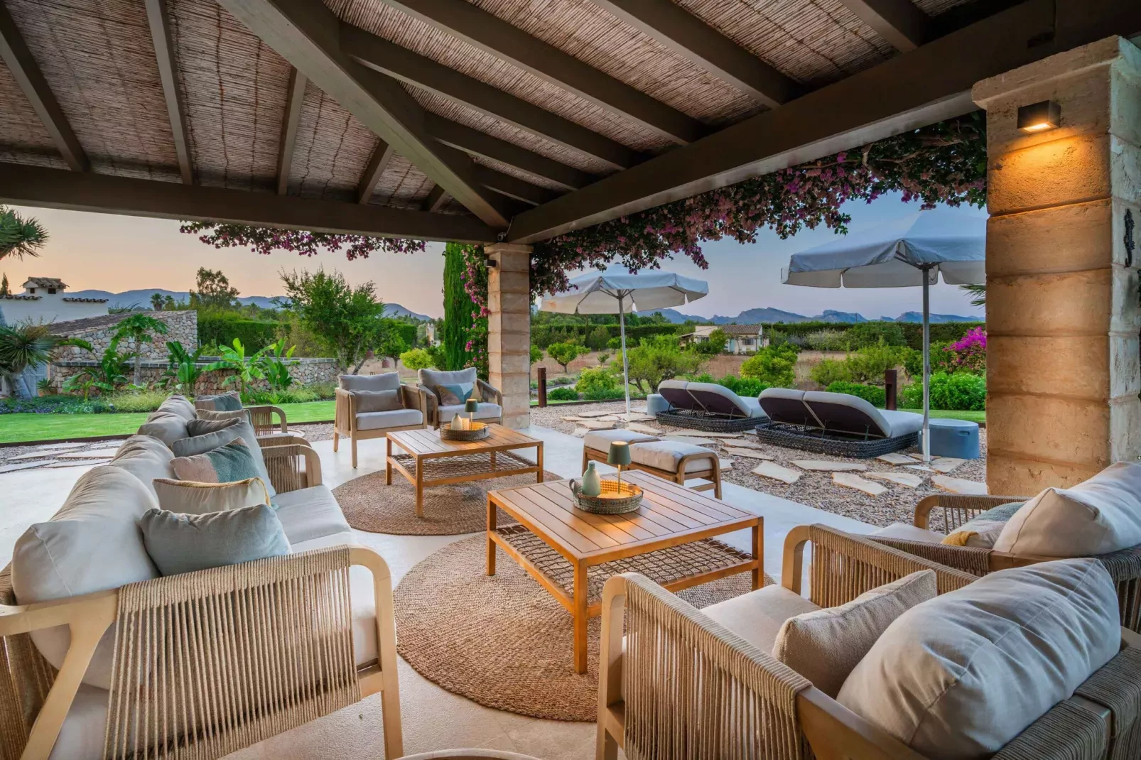 Peroia, Villa 5StarsHome Mallorca-Terrasse