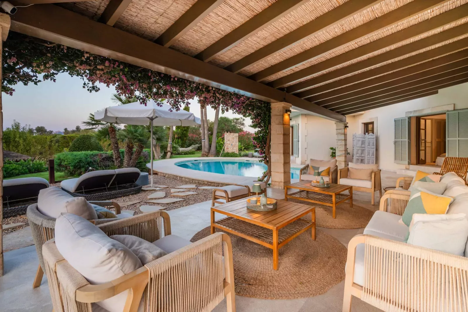 Peroia, Villa 5StarsHome Mallorca-Terrasse