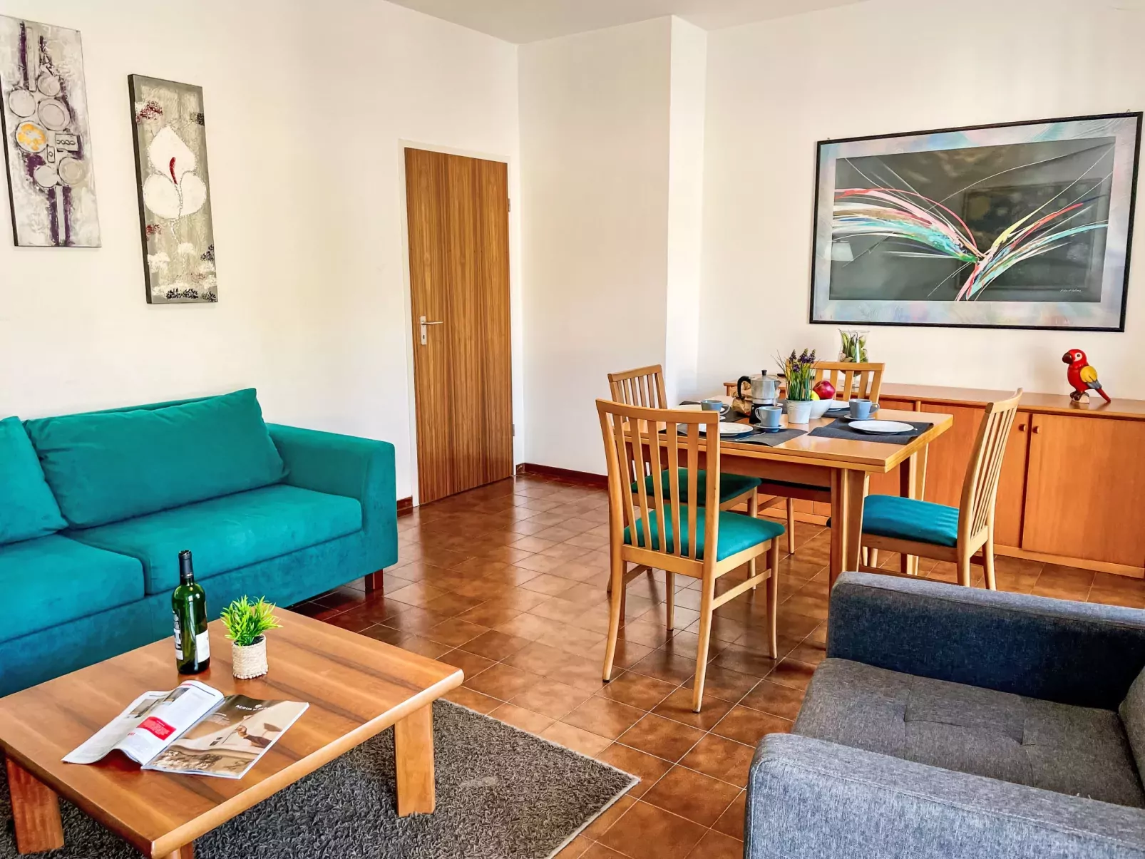 Domaso central apartment-Dedans