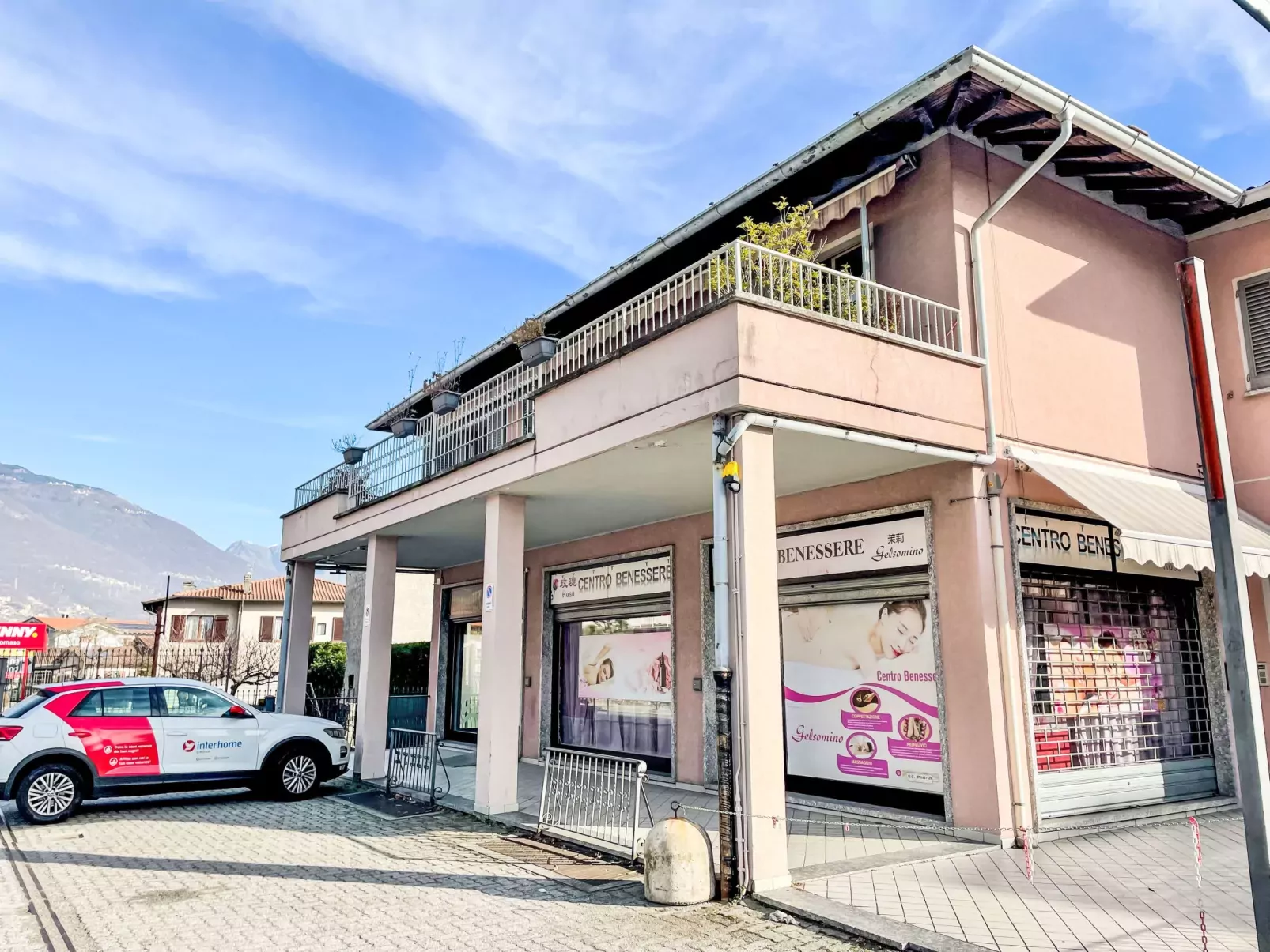Domaso central apartment-Dehors