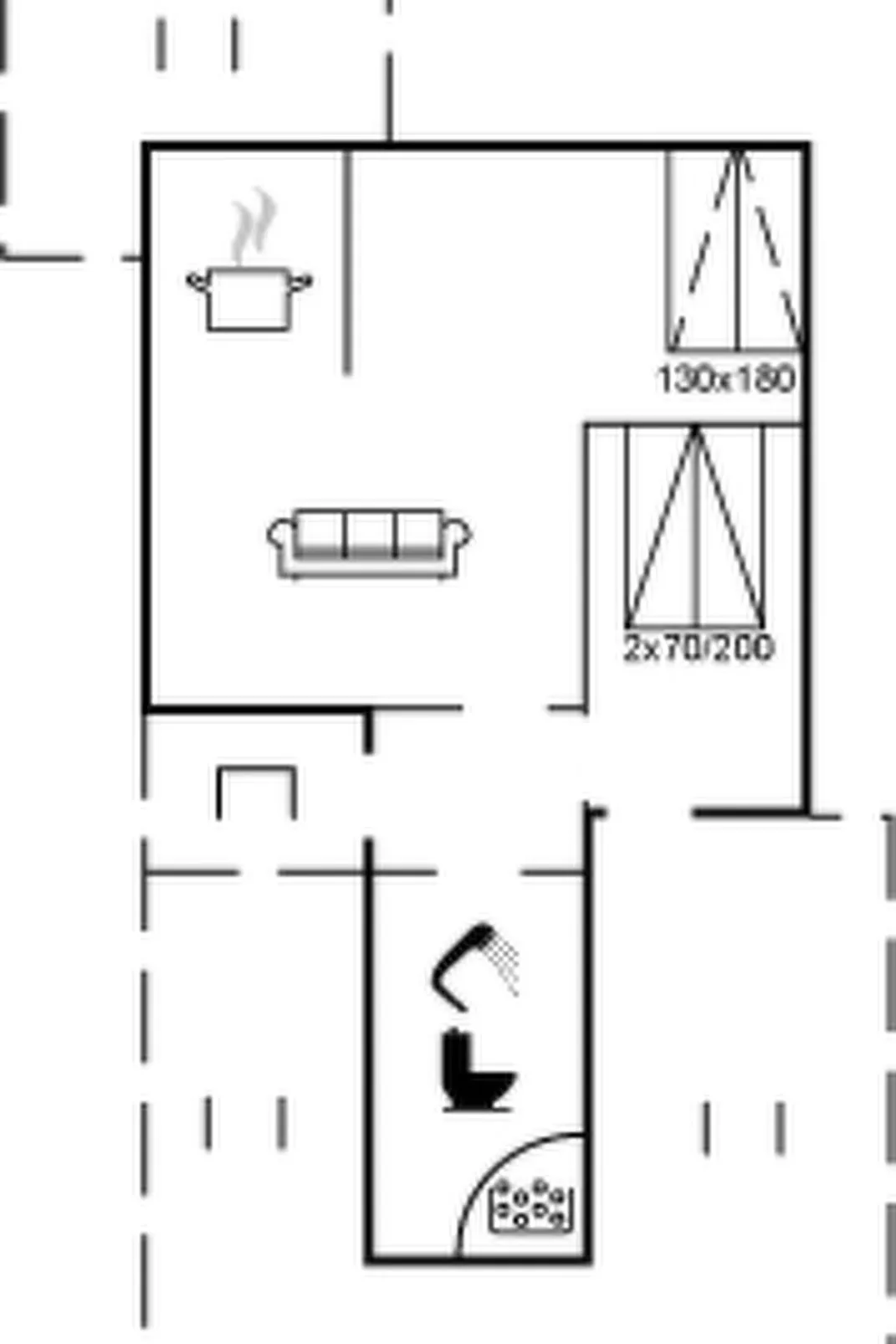 "Mortensen" - 350m from the sea-Inside