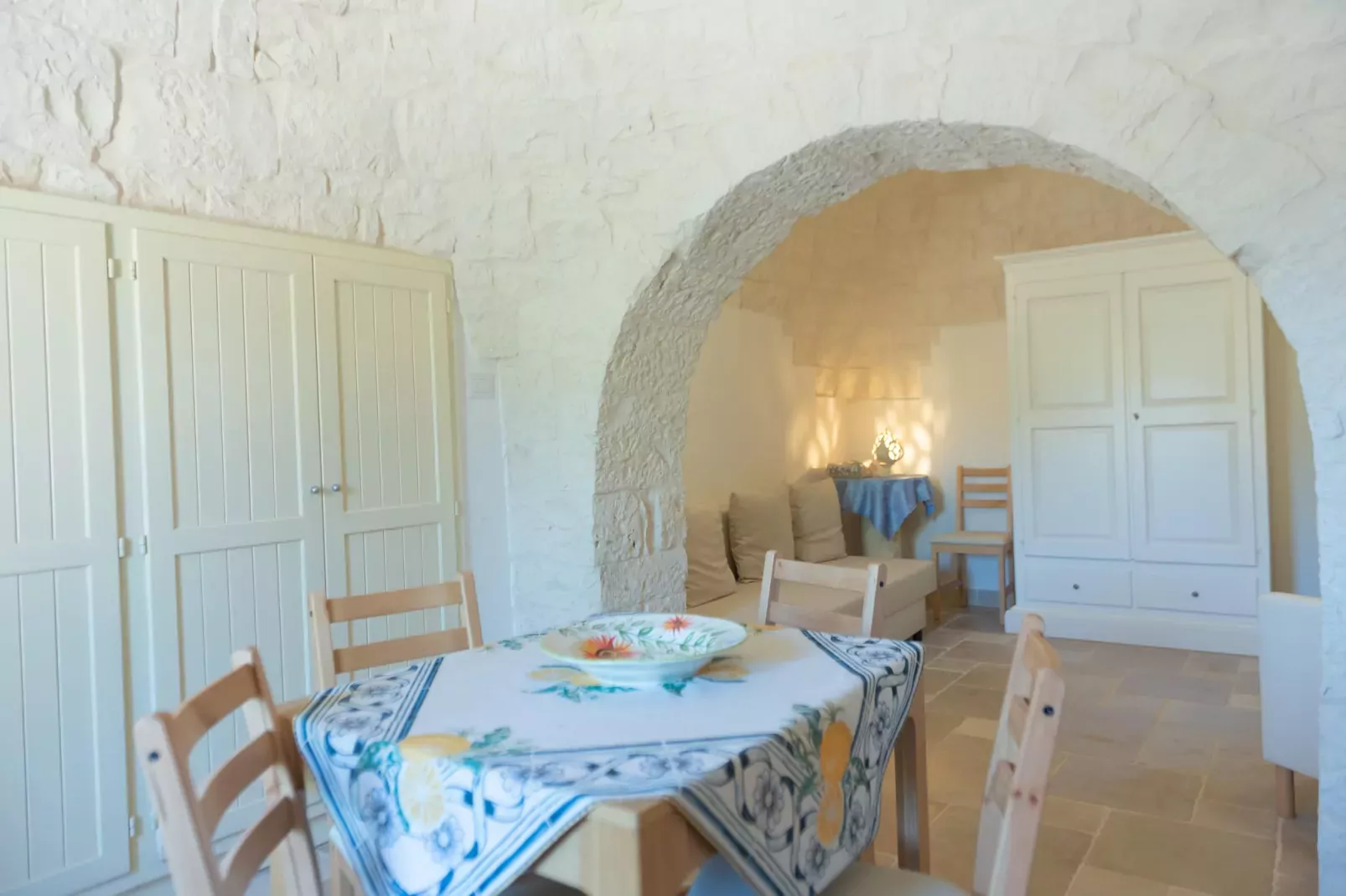Trulli Cesare in Locorotondo-Esszimmer