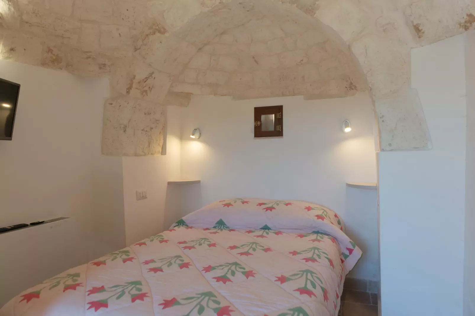 Trulli Cesare in Locorotondo-Schlafzimmer