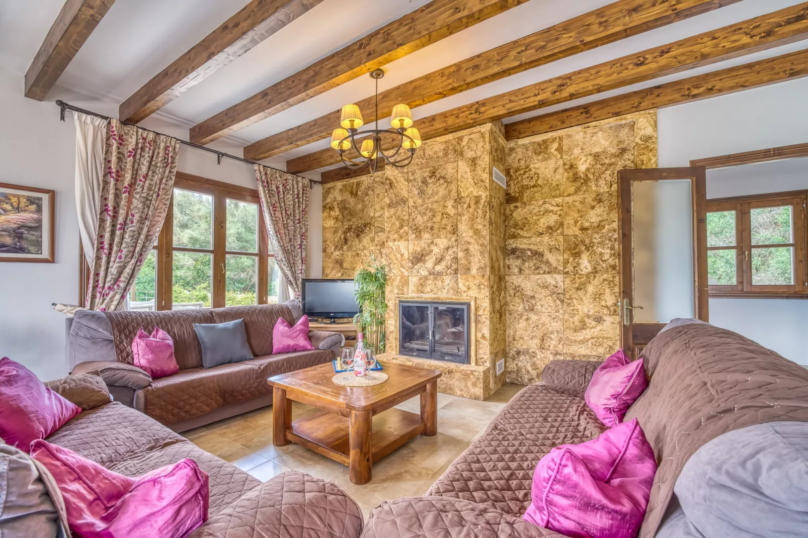 Sa Pleta-Living room