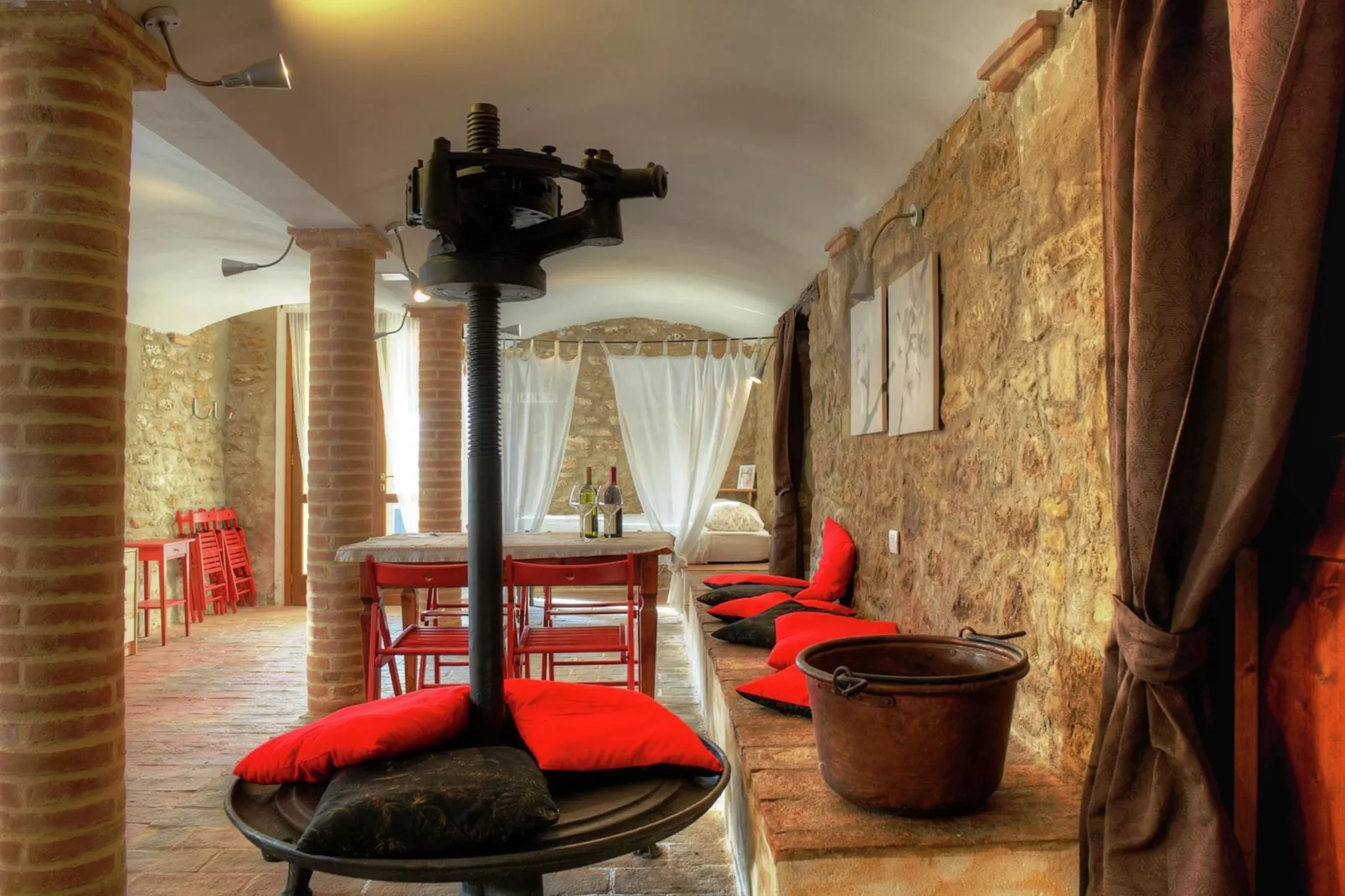 Villa intera-Living room