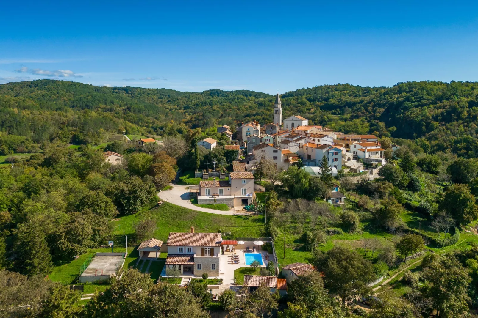 Villa Lasa-Areas summer 1km