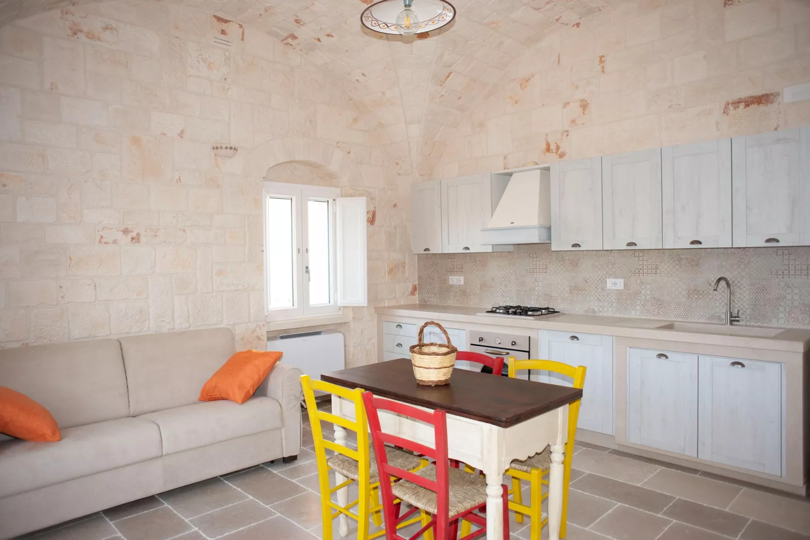 Dimora Maria Charming Home Cisternino - 10 pax-Wohnzimmer