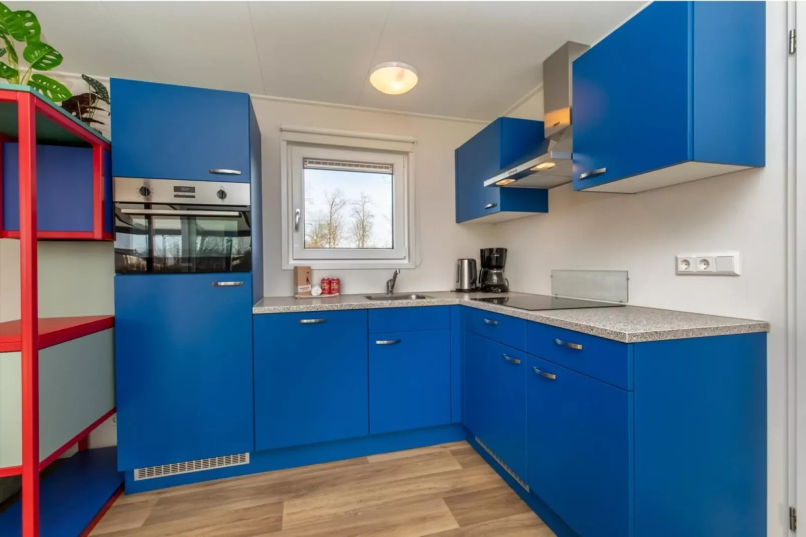Chalet - Camping de Duinhoeve 'Bosdier'-Kitchen