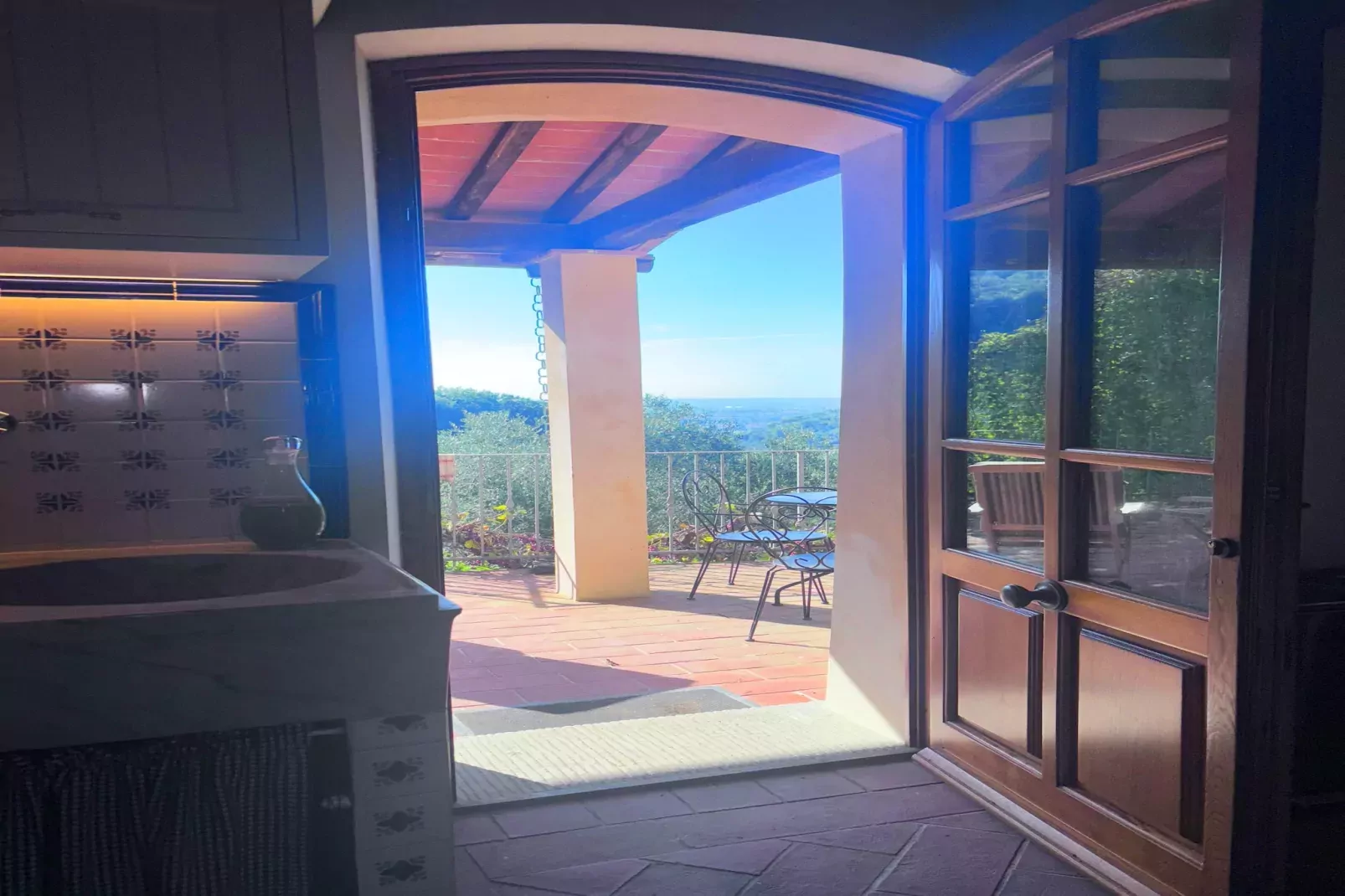 Tenuta del Serra-Empfangshalle
