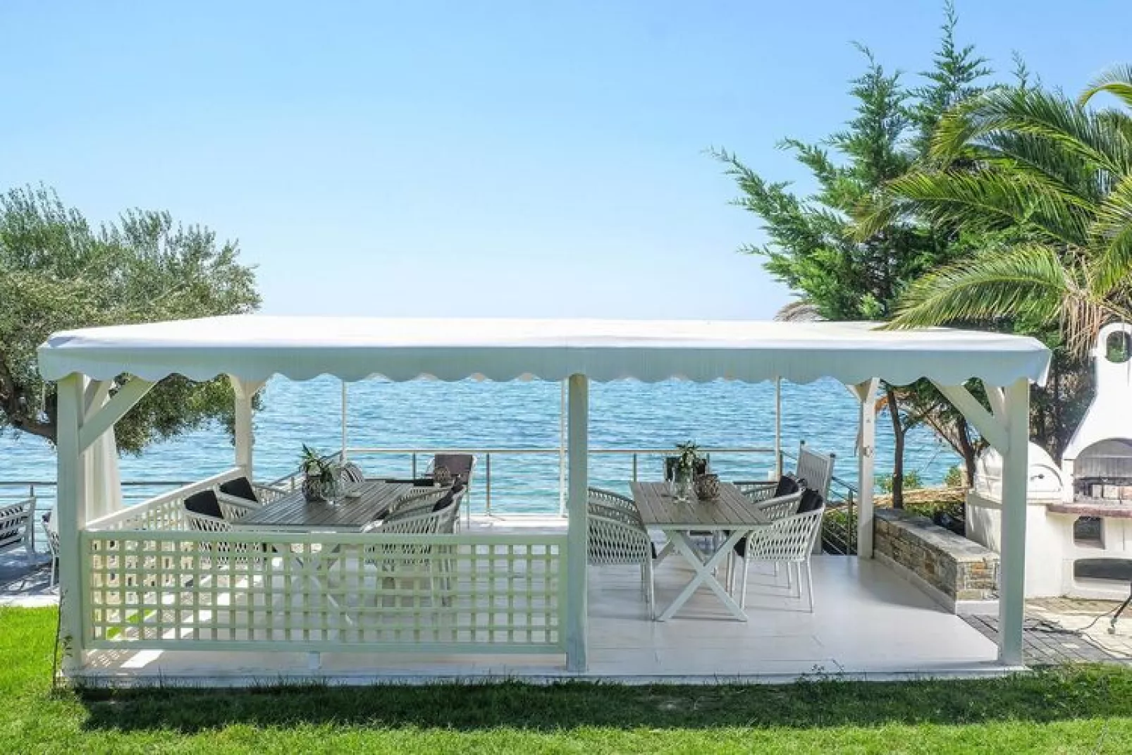 Holiday residence Acrotel Athena Villas, Elia Beach-Maisonette-Wasserblick