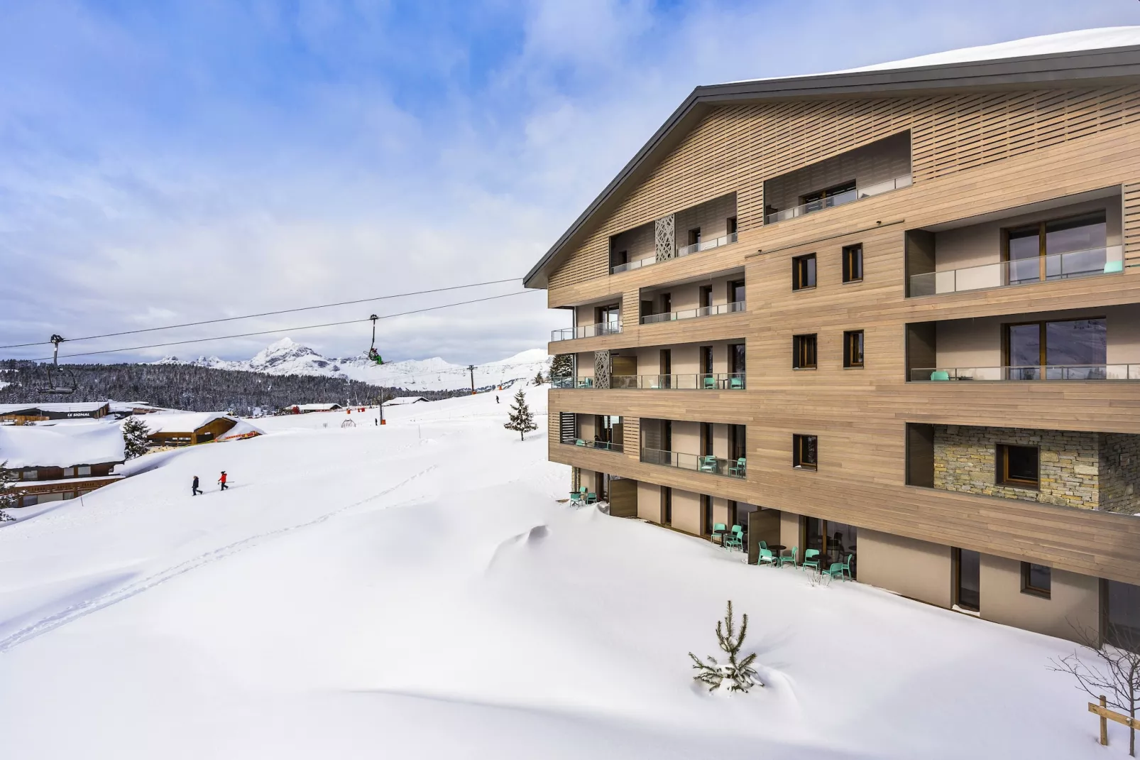 Résidence Les Chalets des Cimes 6-S8M-Exterior winter