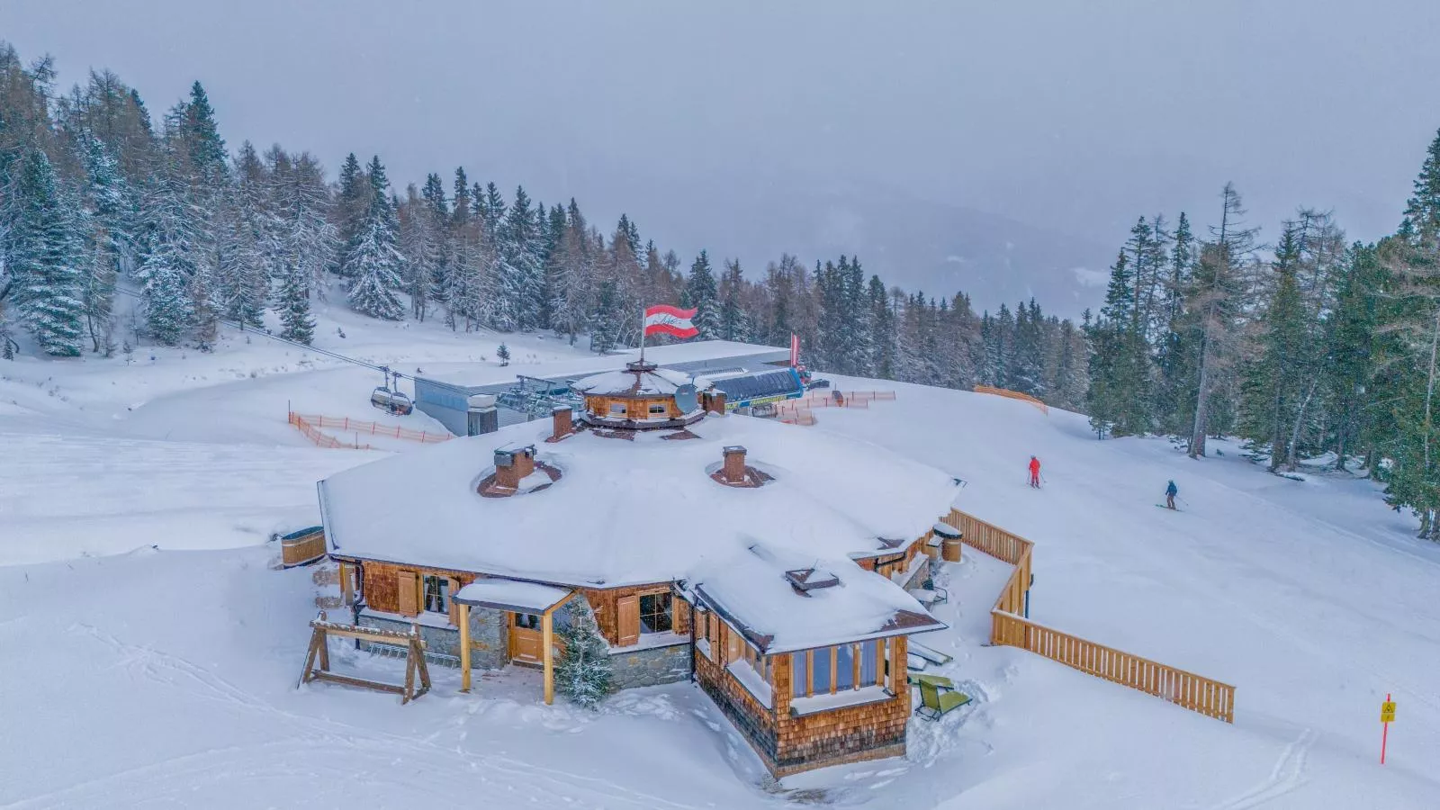 Deluxe Zirberl Top 6-Außenbereich Winter