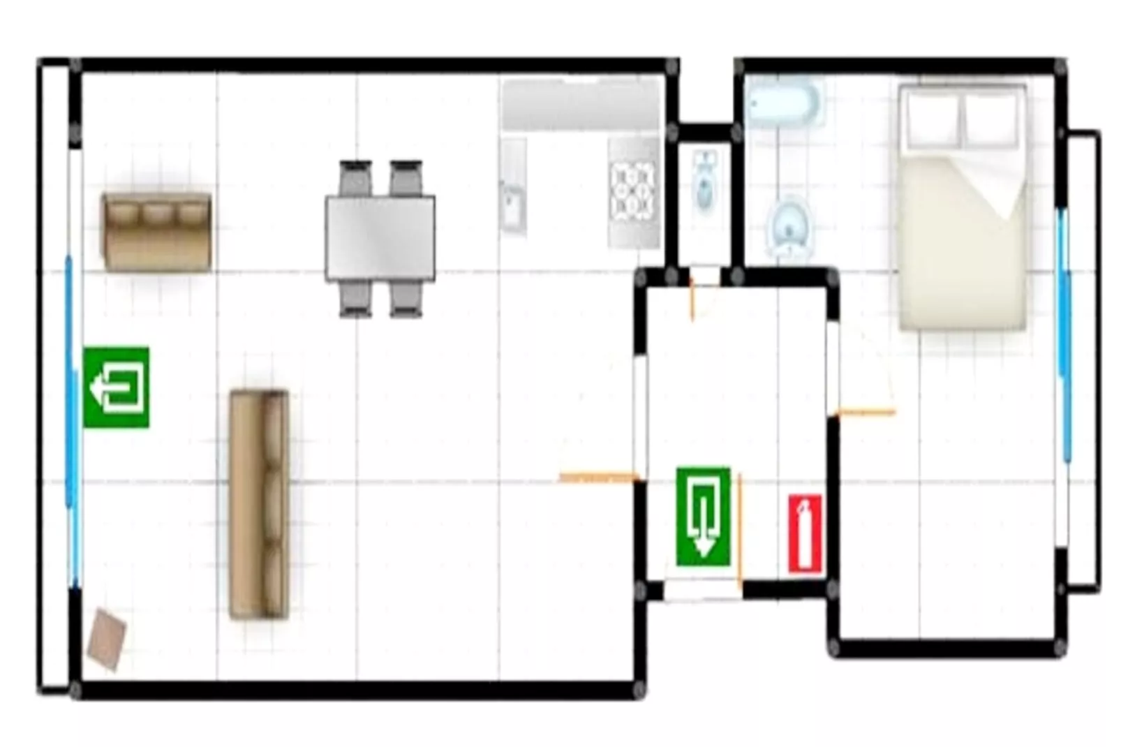 FLAIR 0202/ 2B-Floor plan