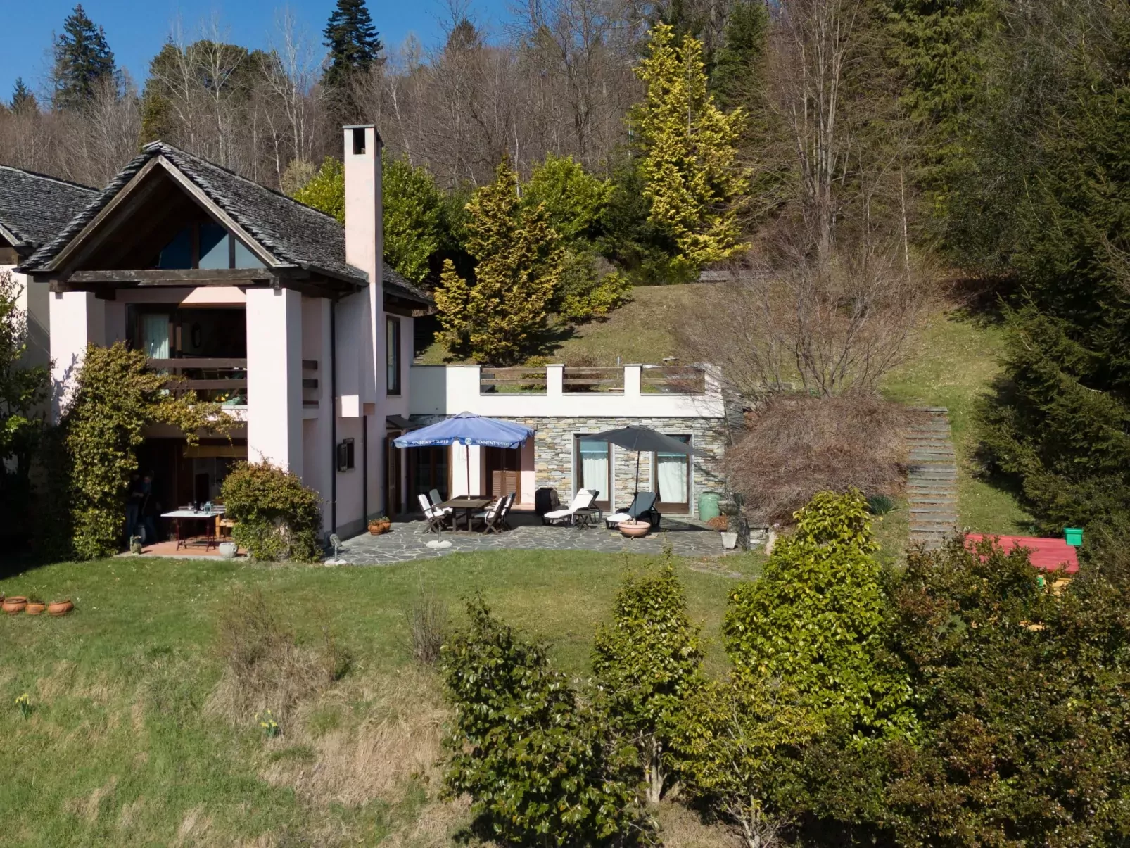 Villa dei Pighi-Draußen