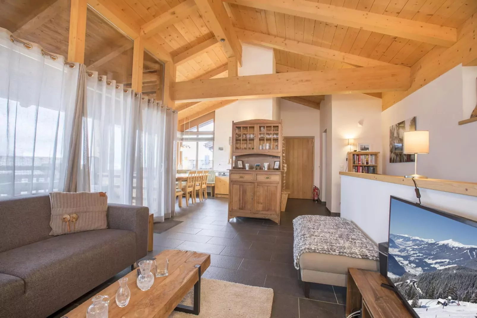 Schöneben  Chalet Anne Marie-Wohnzimmer